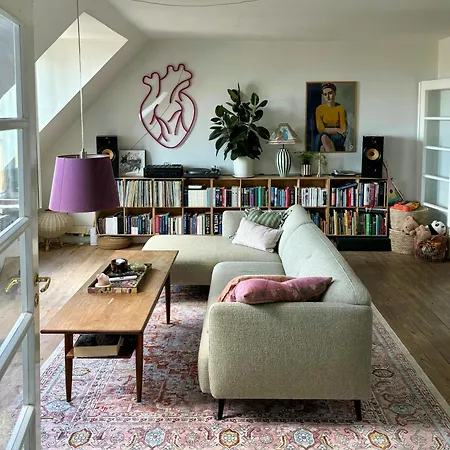 Bright Flat With Skyline And Norrebro Views * Copenhagen